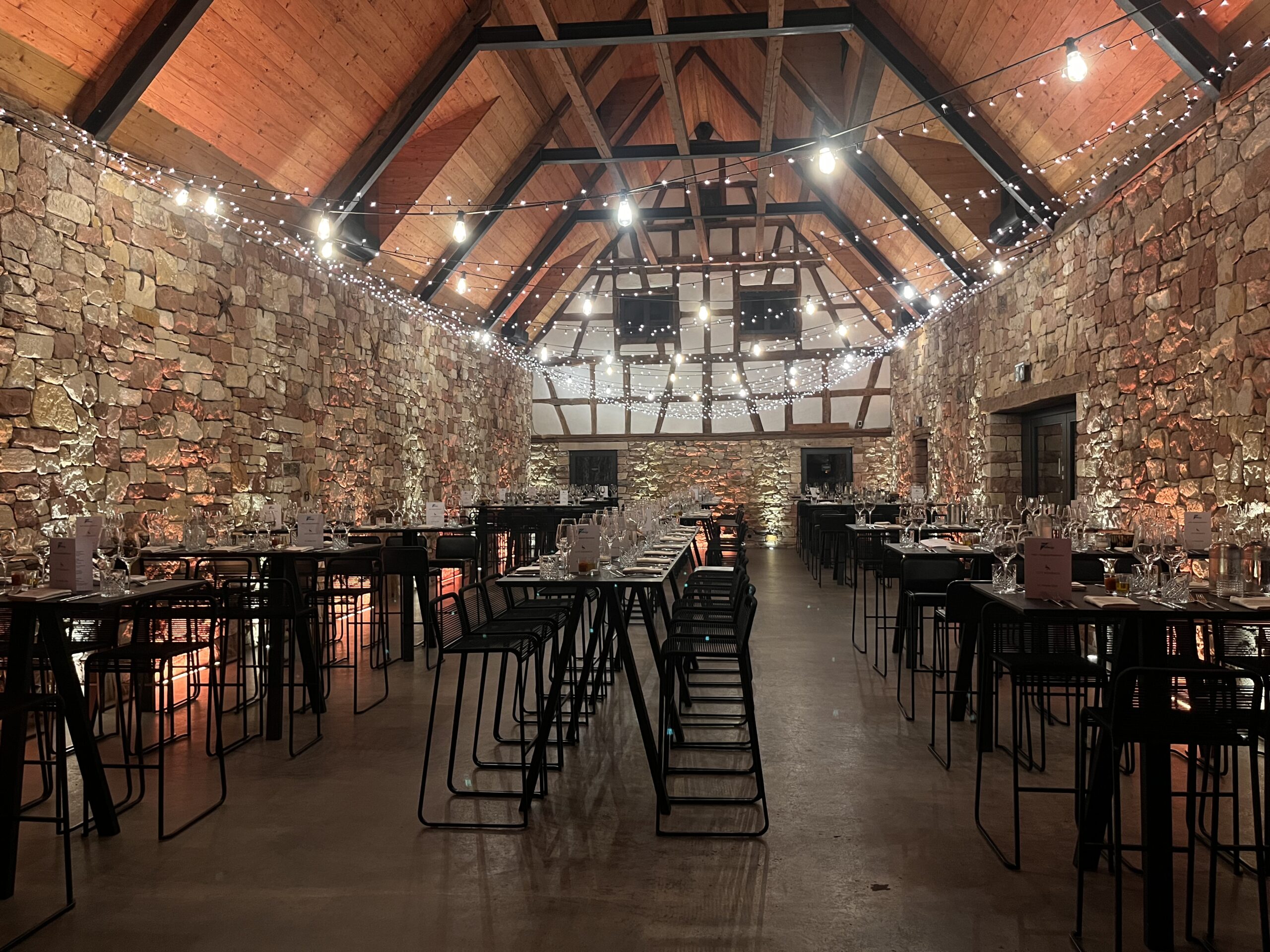 Dinner in der Festscheune