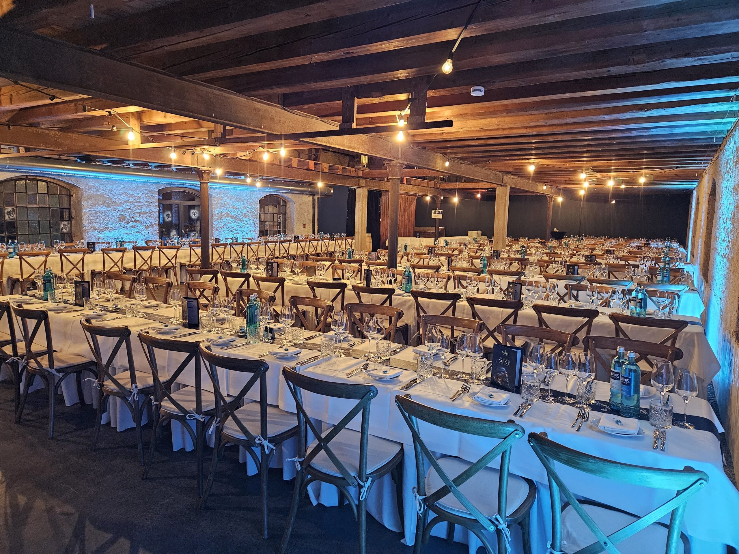 Galeriesaal Blockbestuhlung für 220 Personen