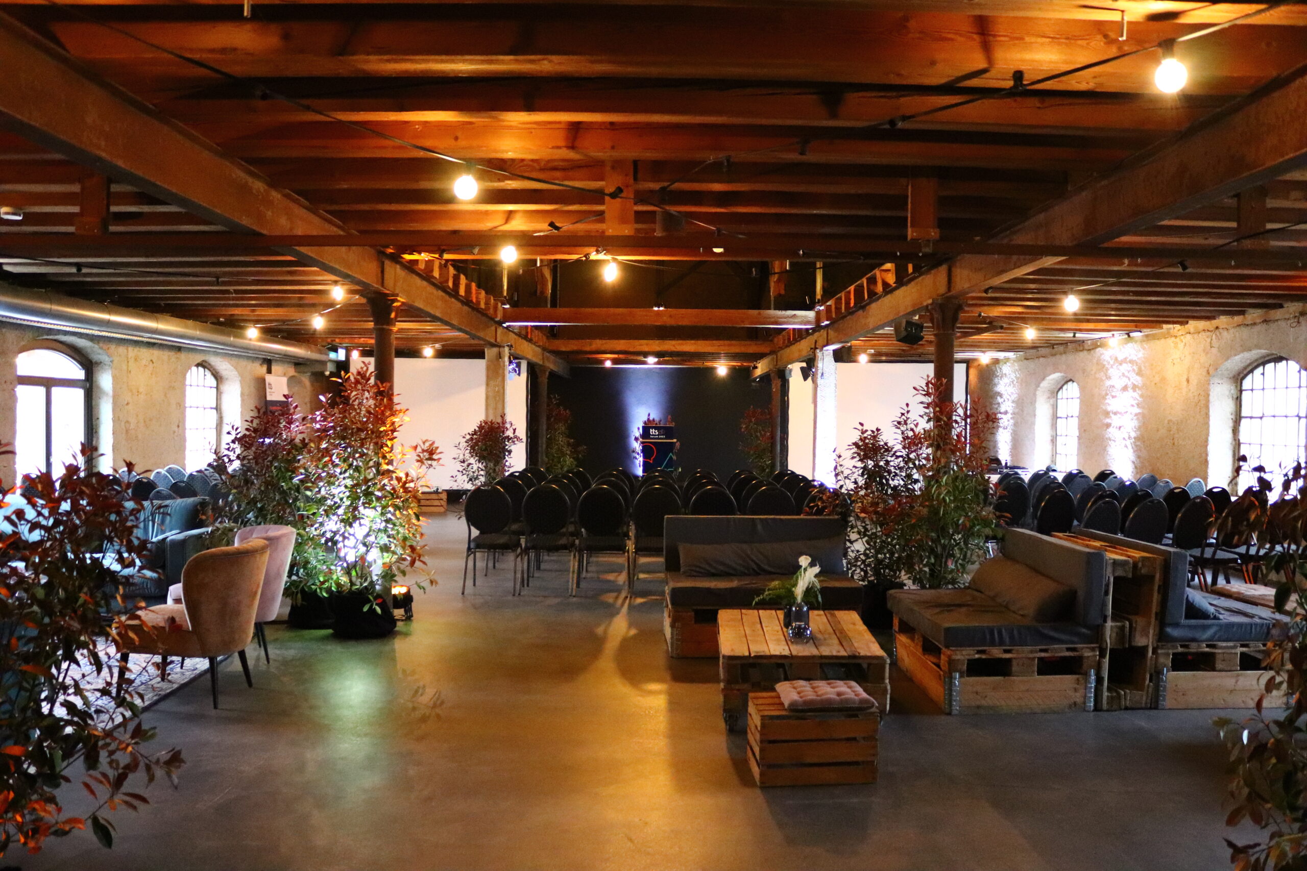 Firmenevent im Galeriesaal