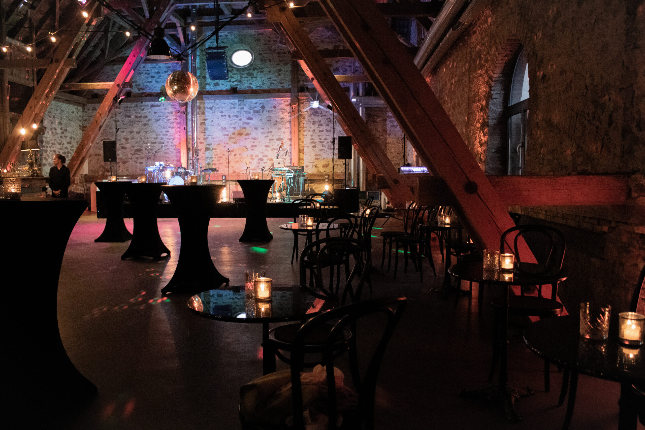 Party im großen Speicher