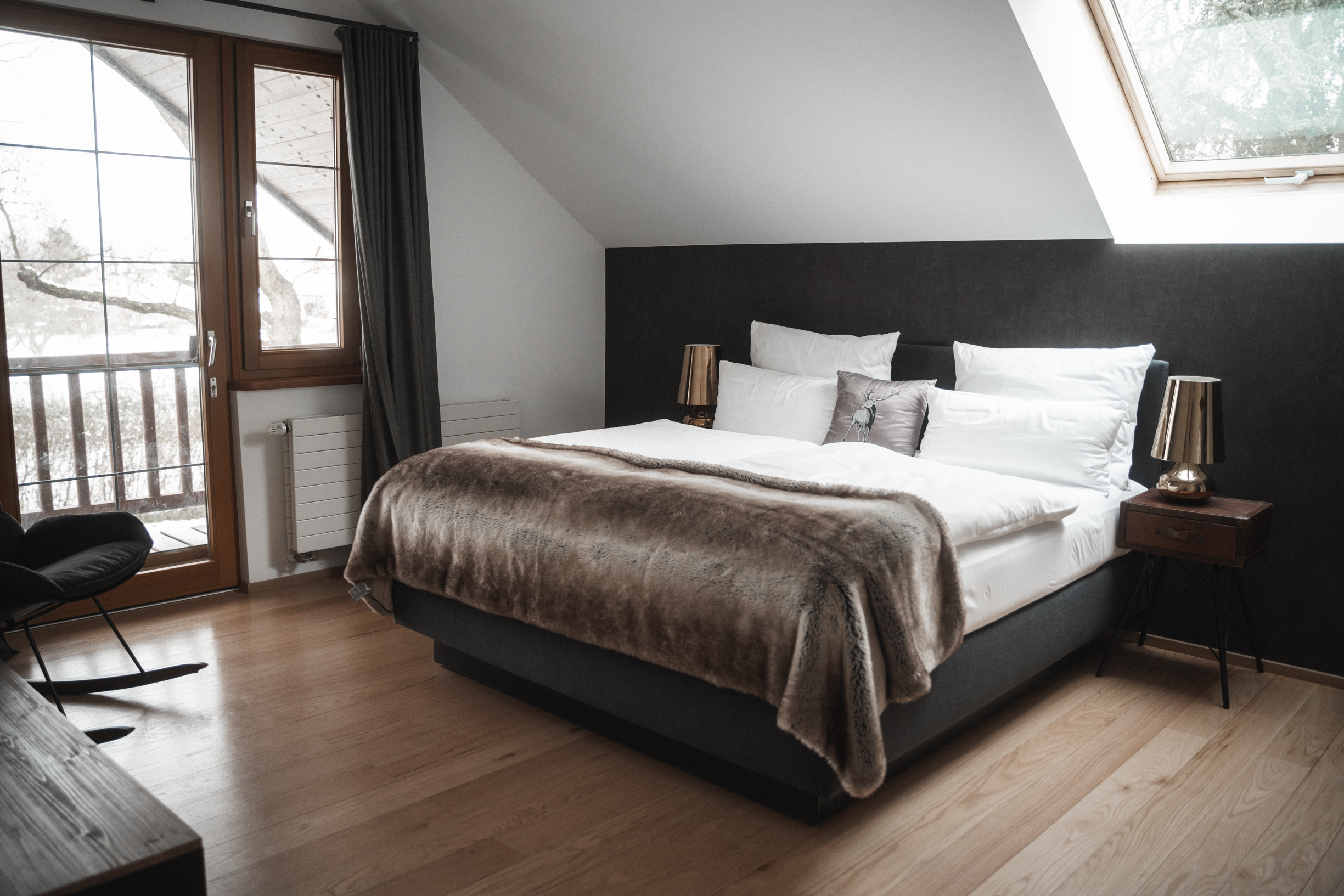 Moderne Gästezimmer im Chalet