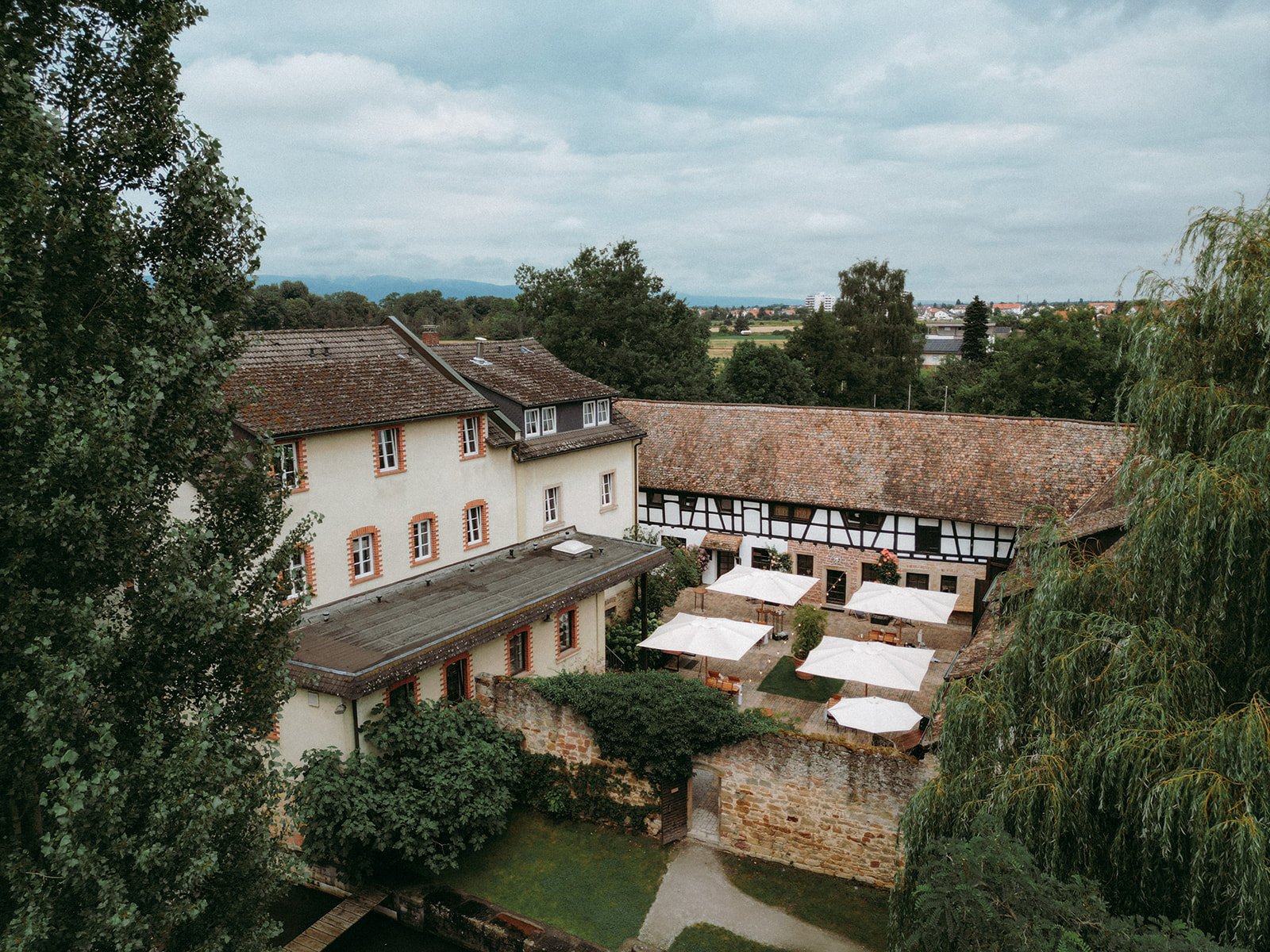 Privater Innenhof für Ihr Event