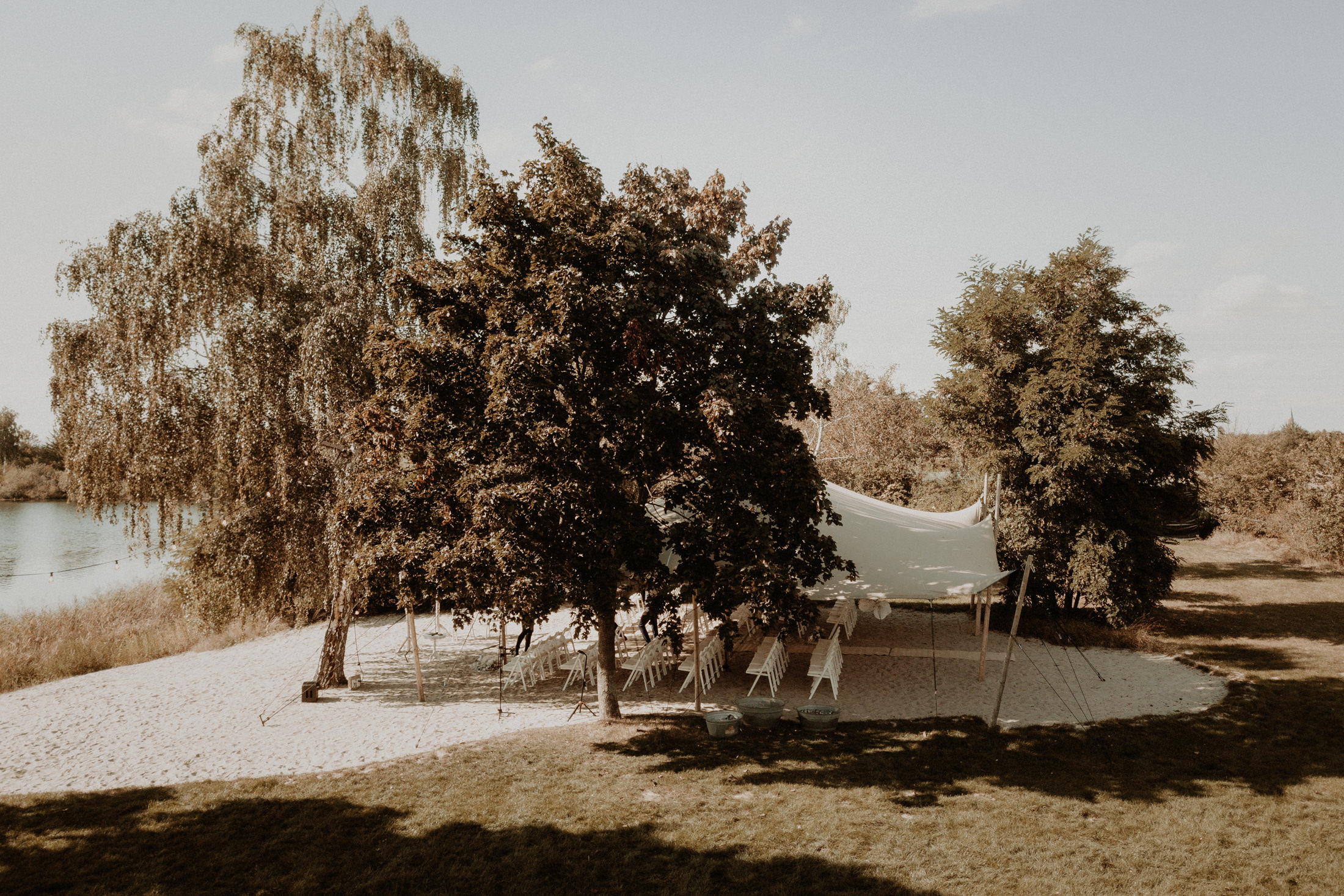 Stretchzelt für Eure Freie Trauung